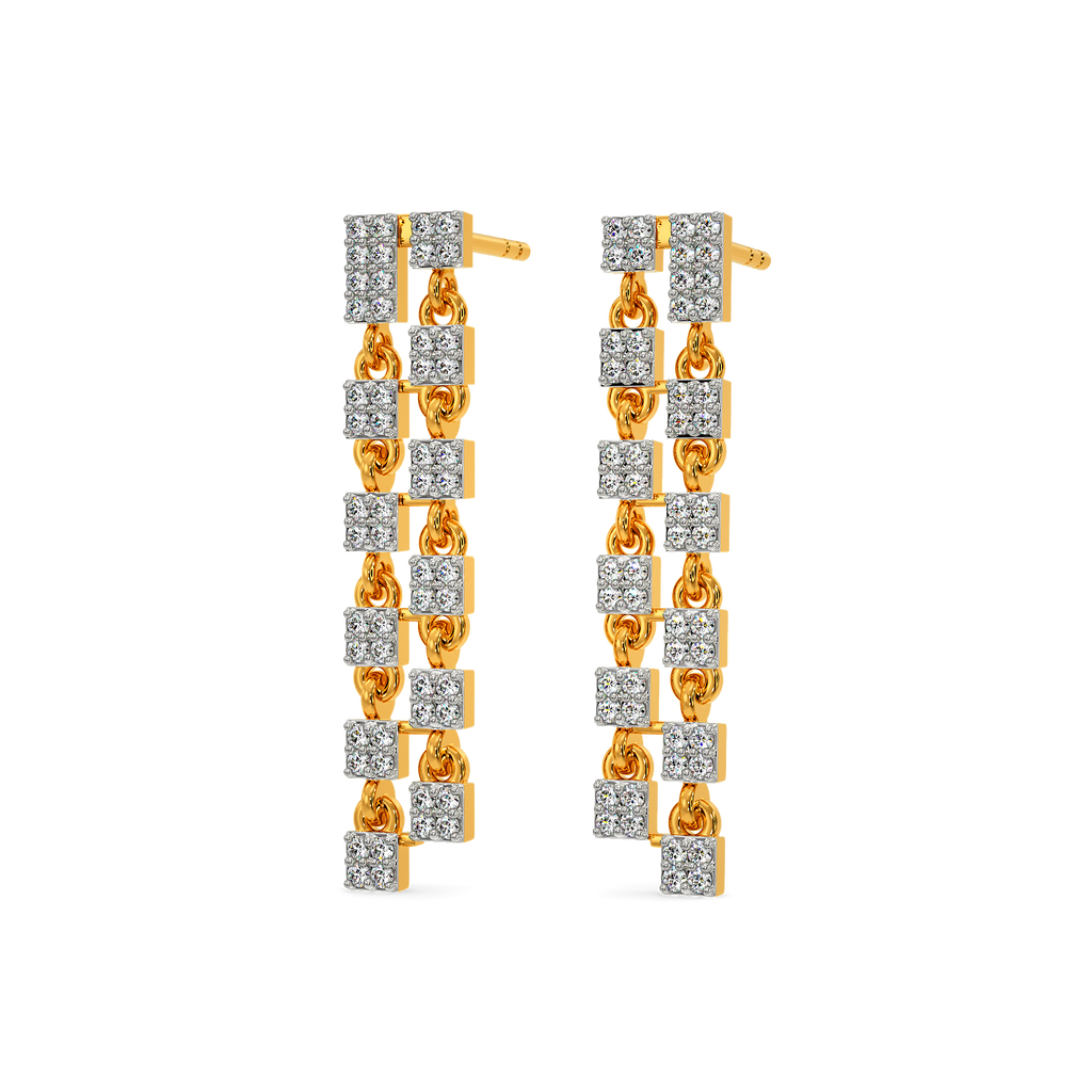 Luminous Links Diamond Earrings