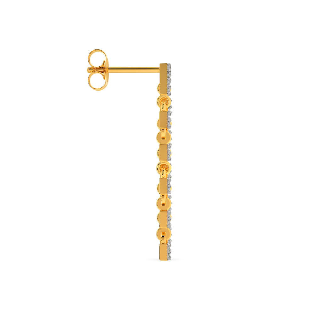 Luminous Links Diamond Earrings