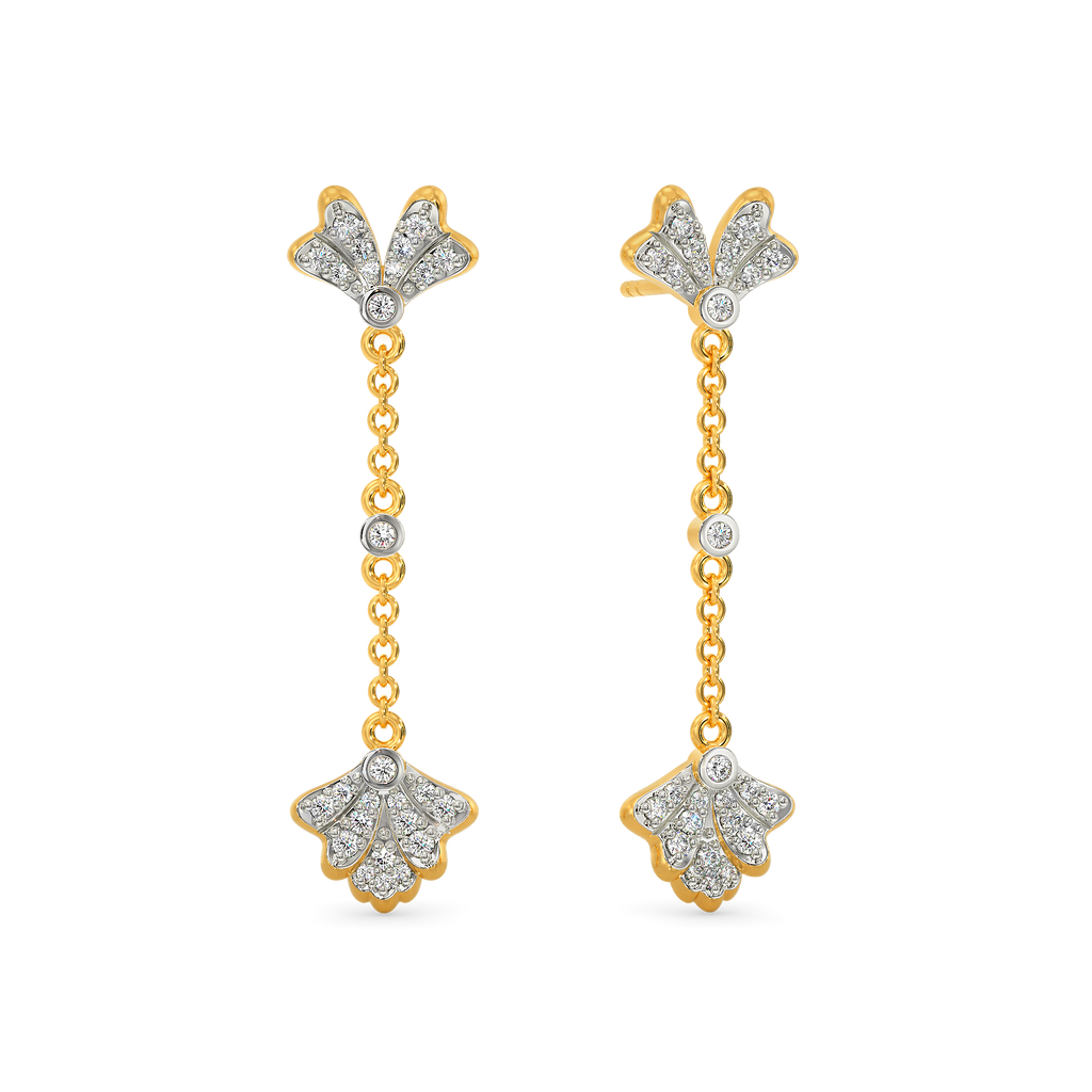 Whimsical Party Diamond Earrings