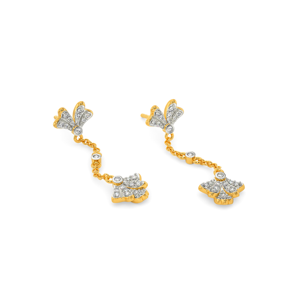 Whimsical Party Diamond Earrings
