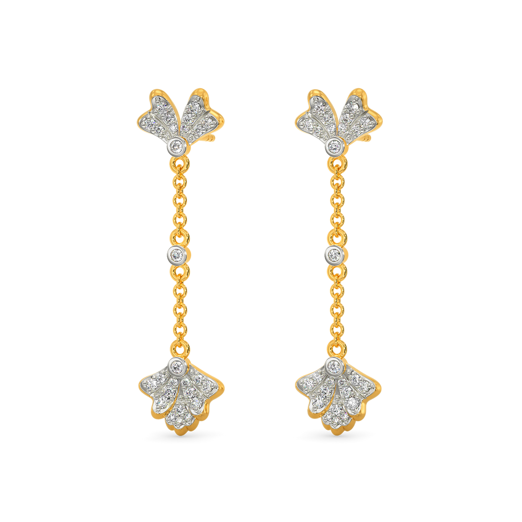 Whimsical Party Diamond Earrings
