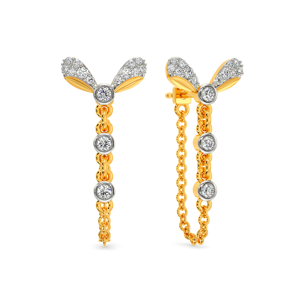 Doll in Partyland Diamond Earrings