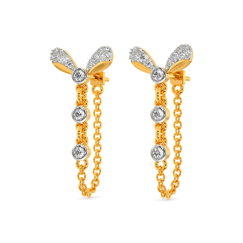 Doll in Partyland Diamond Earrings