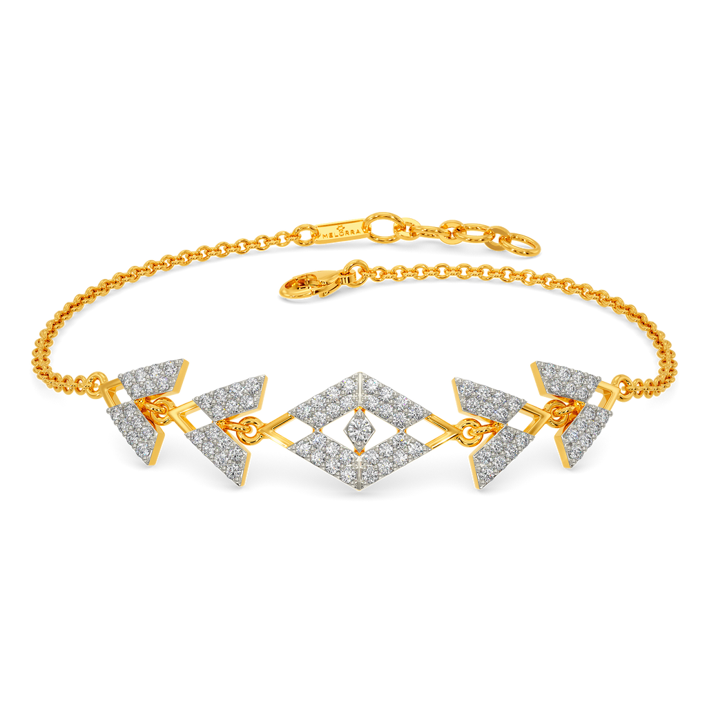 Truly Netting Diamond Bracelets