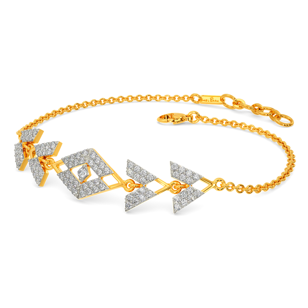 Truly Netting Diamond Bracelets