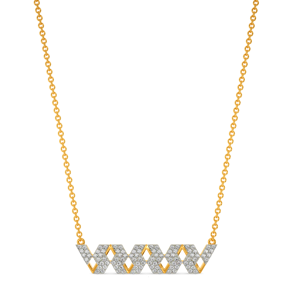 Truly Netting Diamond Necklaces