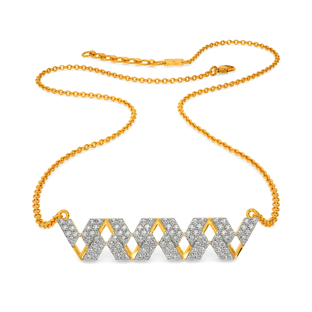 Truly Netting Diamond Necklaces
