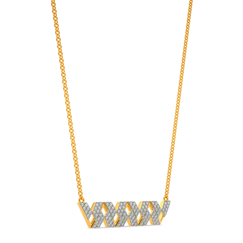 Truly Netting Diamond Necklaces