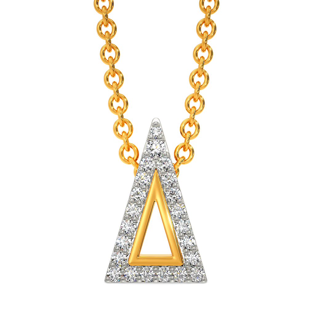 Truly Netting Diamond Pendants