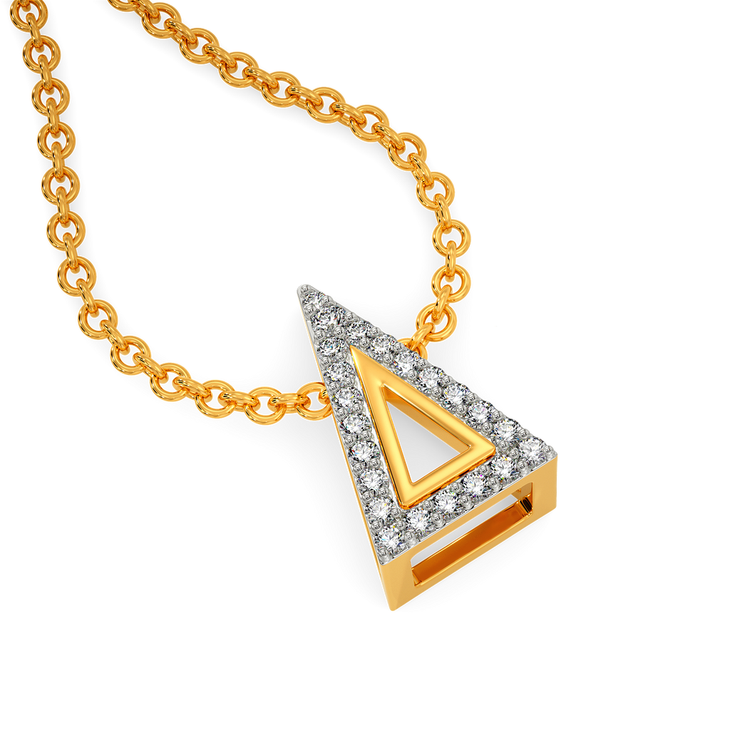 Truly Netting Diamond Pendants