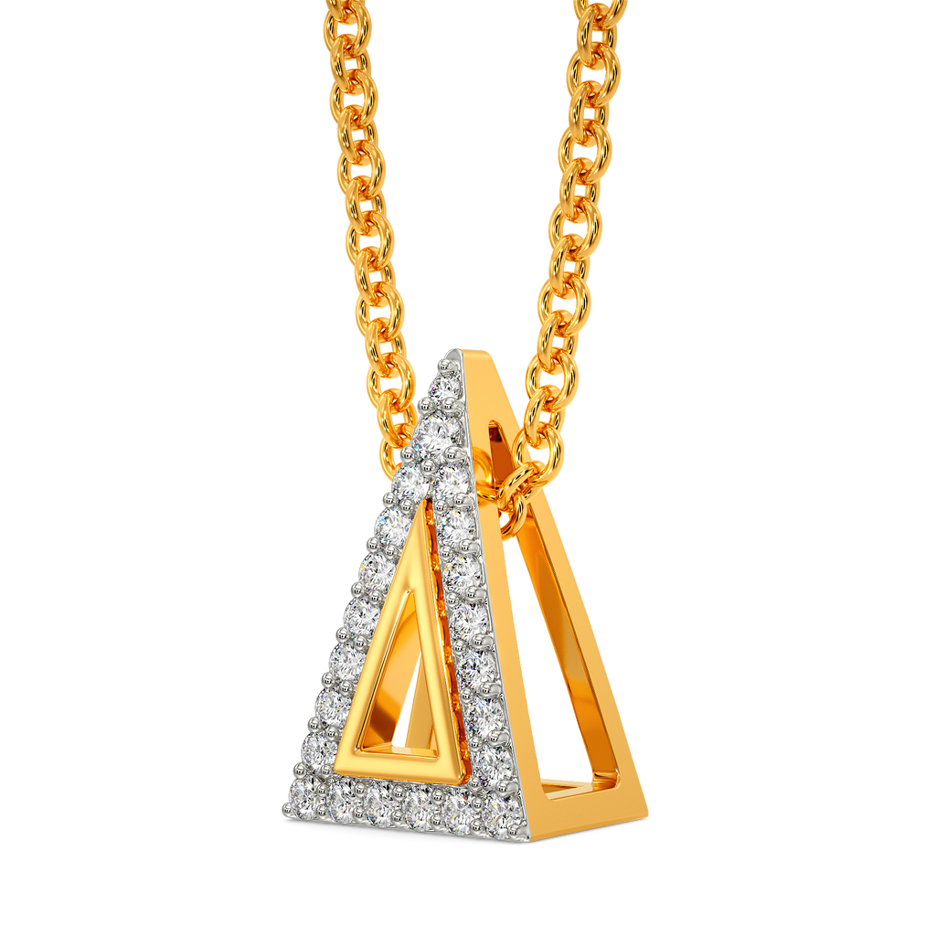 Truly Netting Diamond Pendants