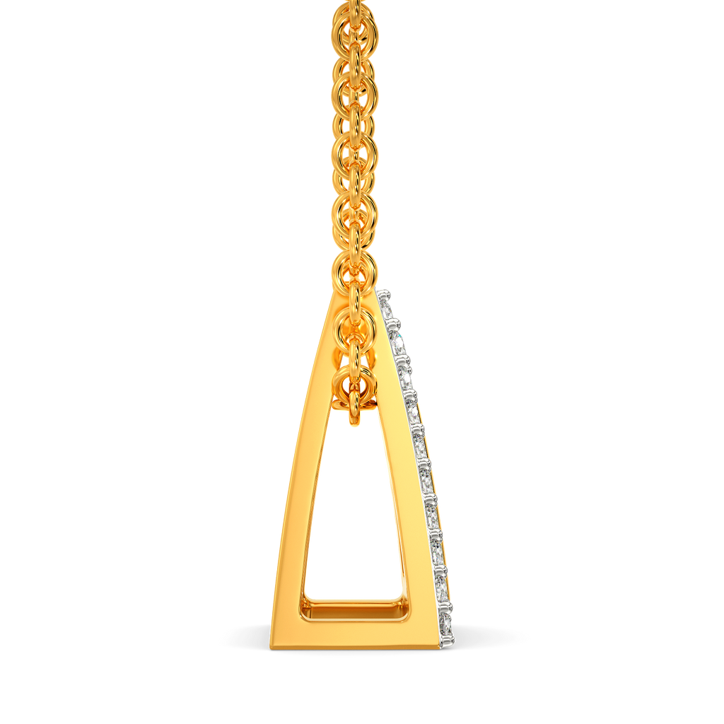 Truly Netting Diamond Pendants