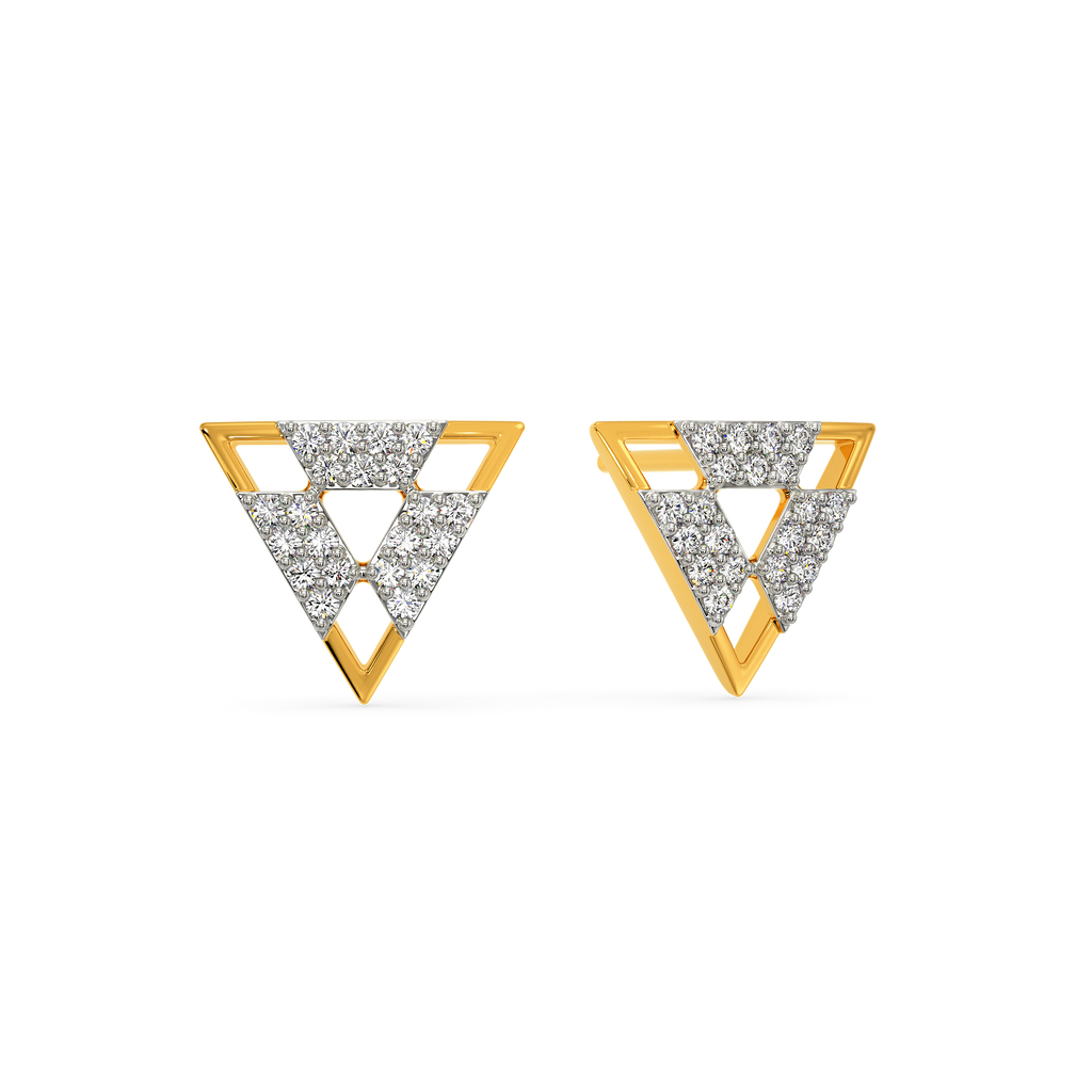 Truly Netting Diamond Earrings