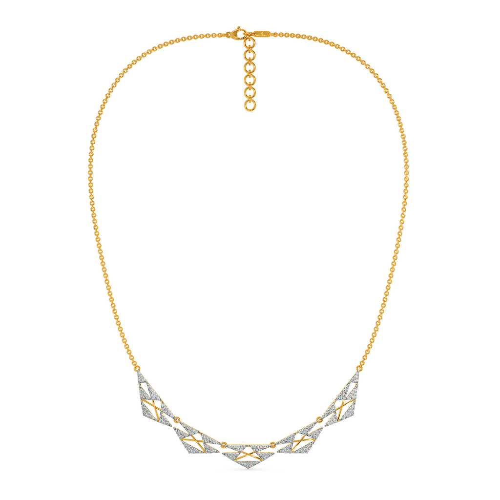 Net Craze Diamond Necklaces