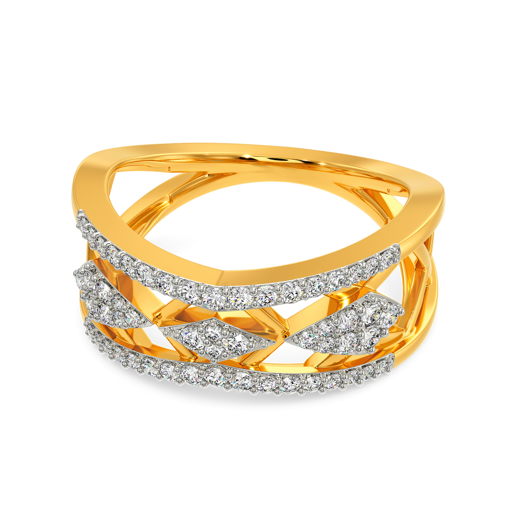 Net Effect Diamond Rings