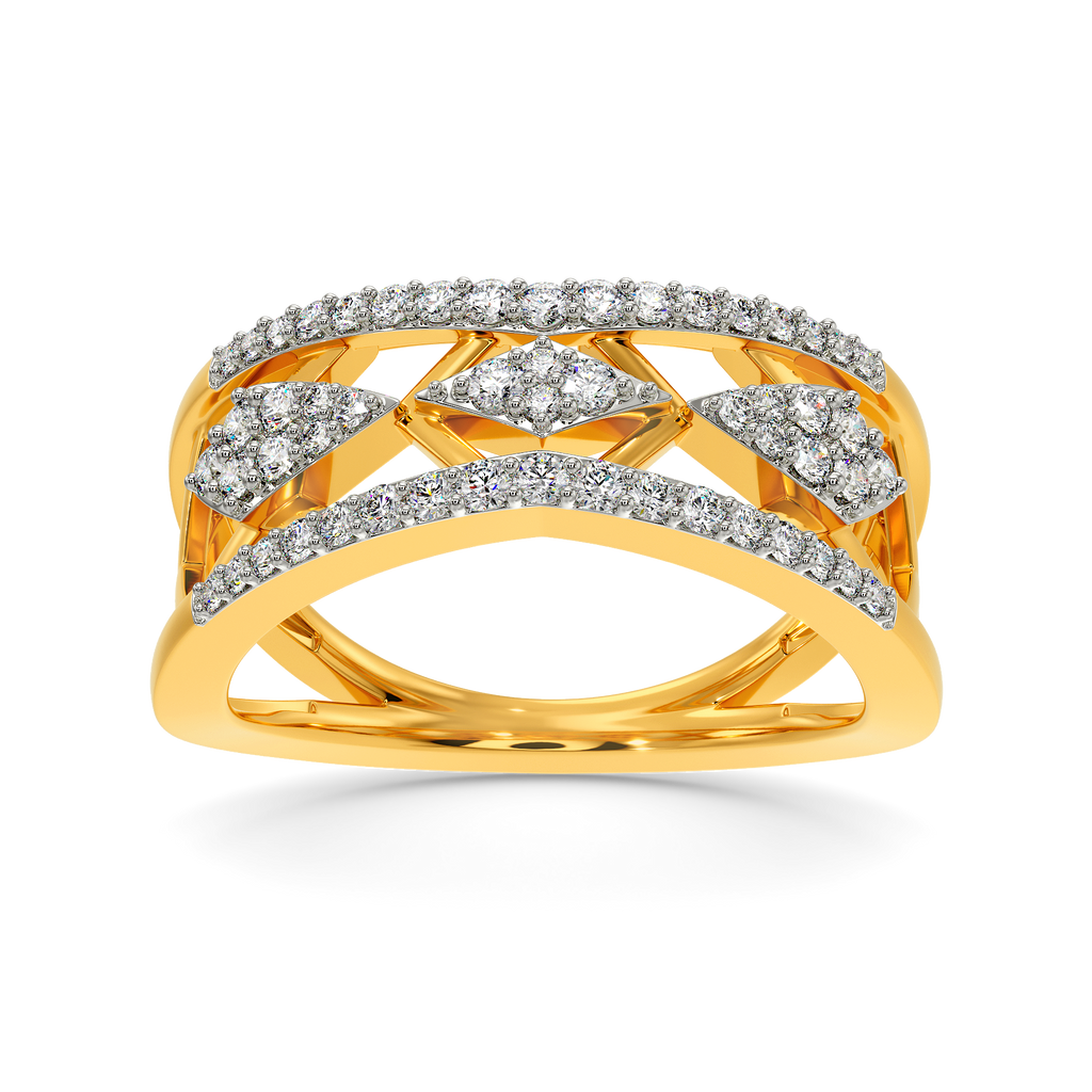 Net Effect Diamond Rings