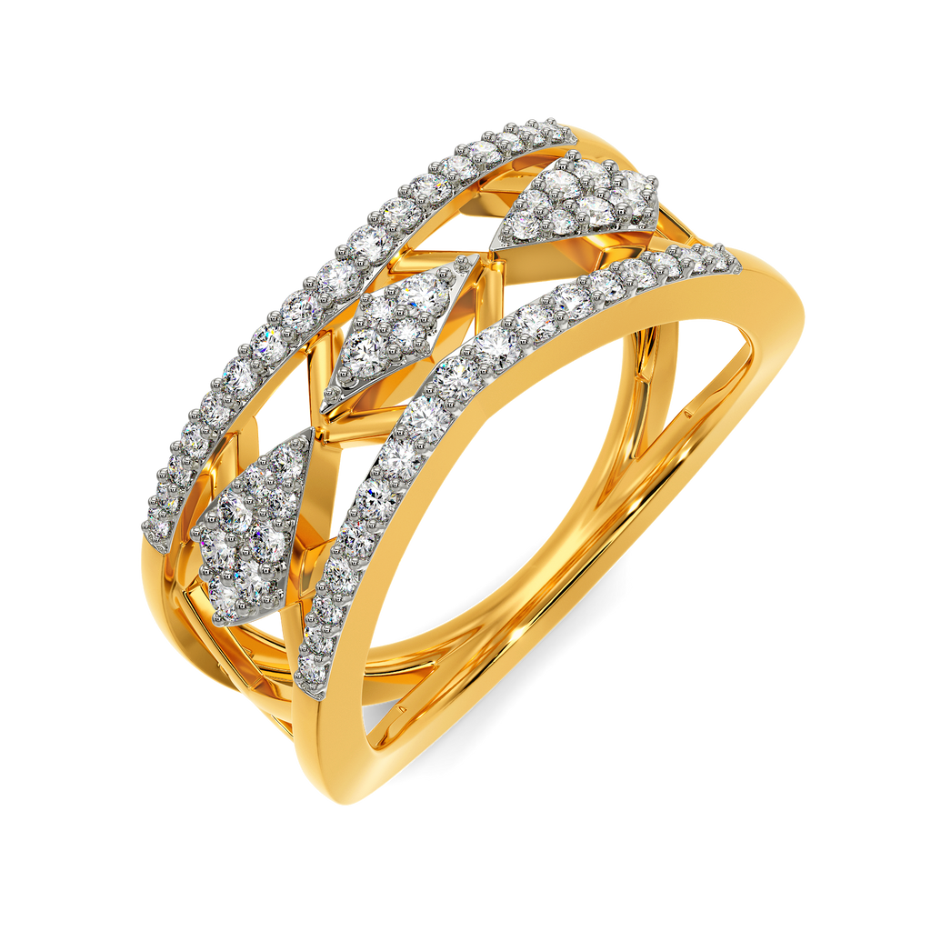 Net Effect Diamond Rings
