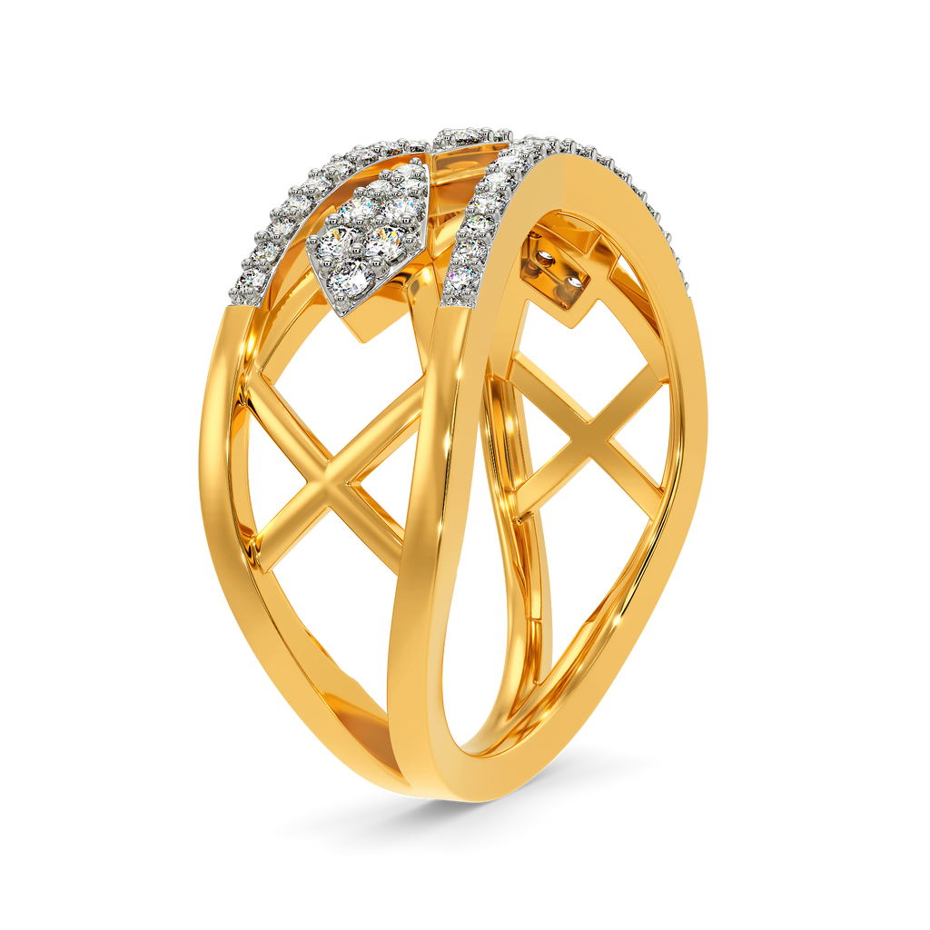 Net Effect Diamond Rings