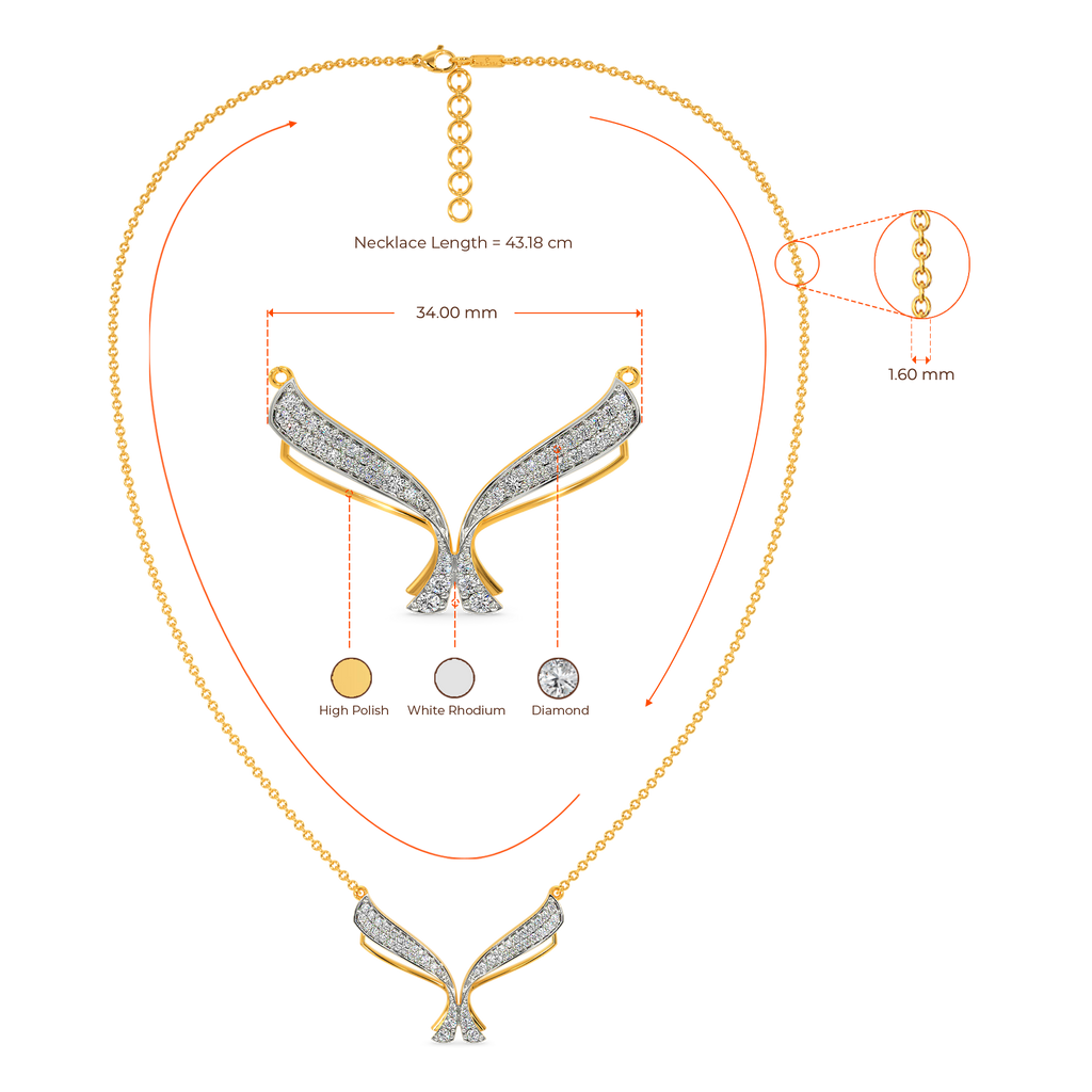 Out of the World Diamond Necklaces