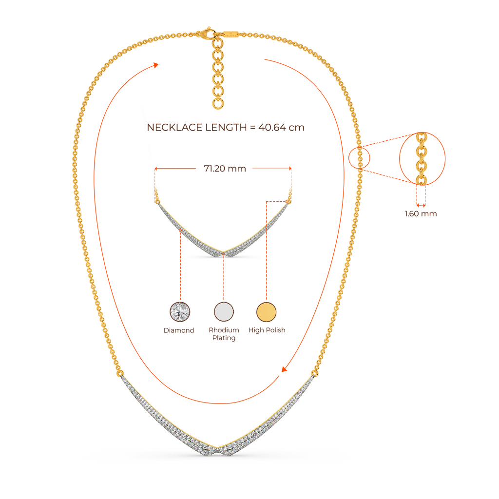 In a Stellar Party Diamond Necklaces