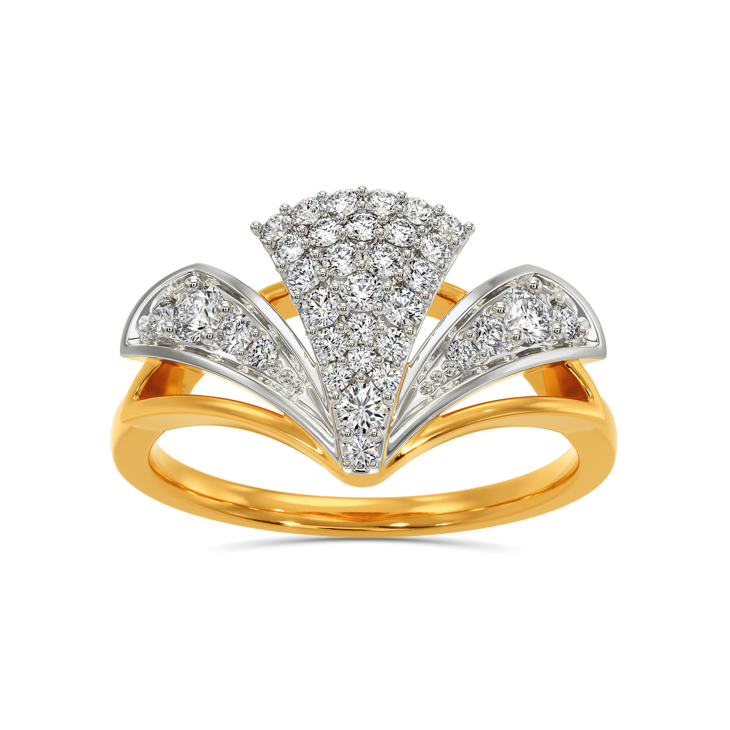 Futurism Unleashed Diamond Rings