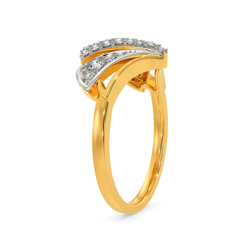 Futurism Unleashed Diamond Rings
