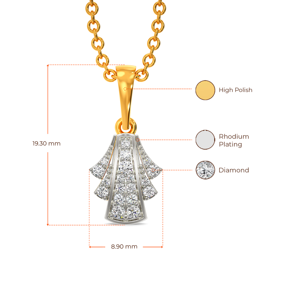 Rugged Party Diamond Pendants