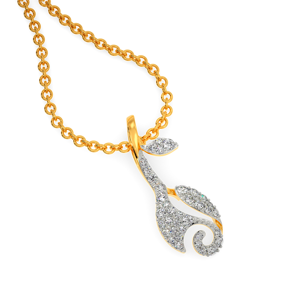 Secret of Roses Diamond Pendants