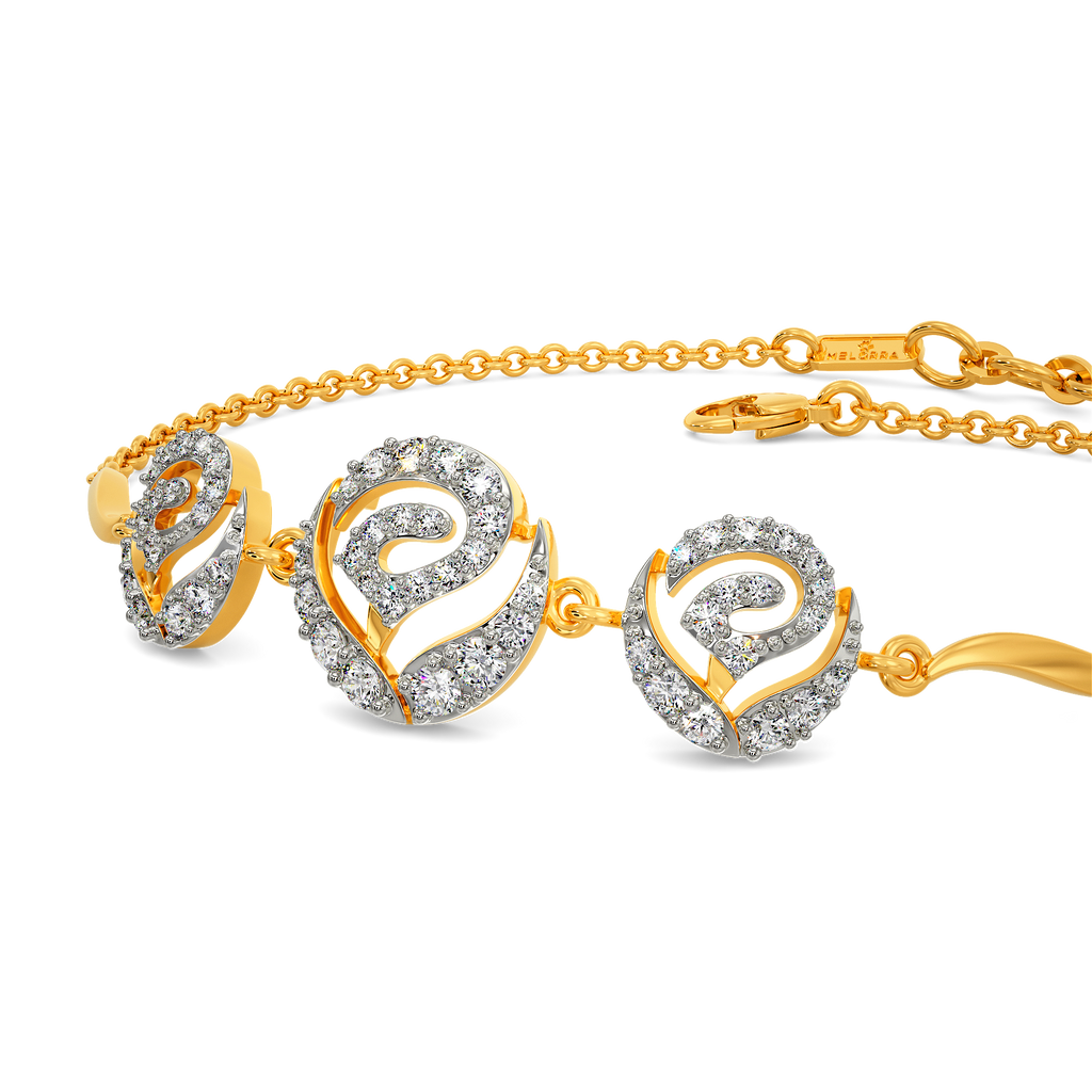 Scarlet Bloom Diamond Bracelets