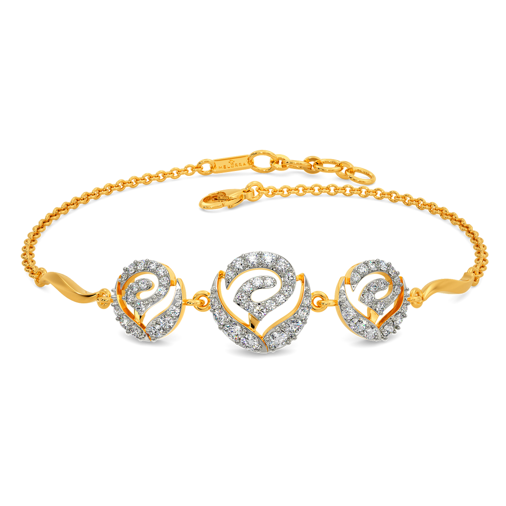 Scarlet Bloom Diamond Bracelets