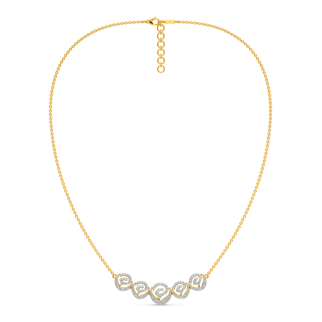 Scarlet Bloom Diamond Necklaces