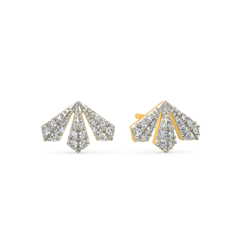 Party Sculptures Diamond Earrings