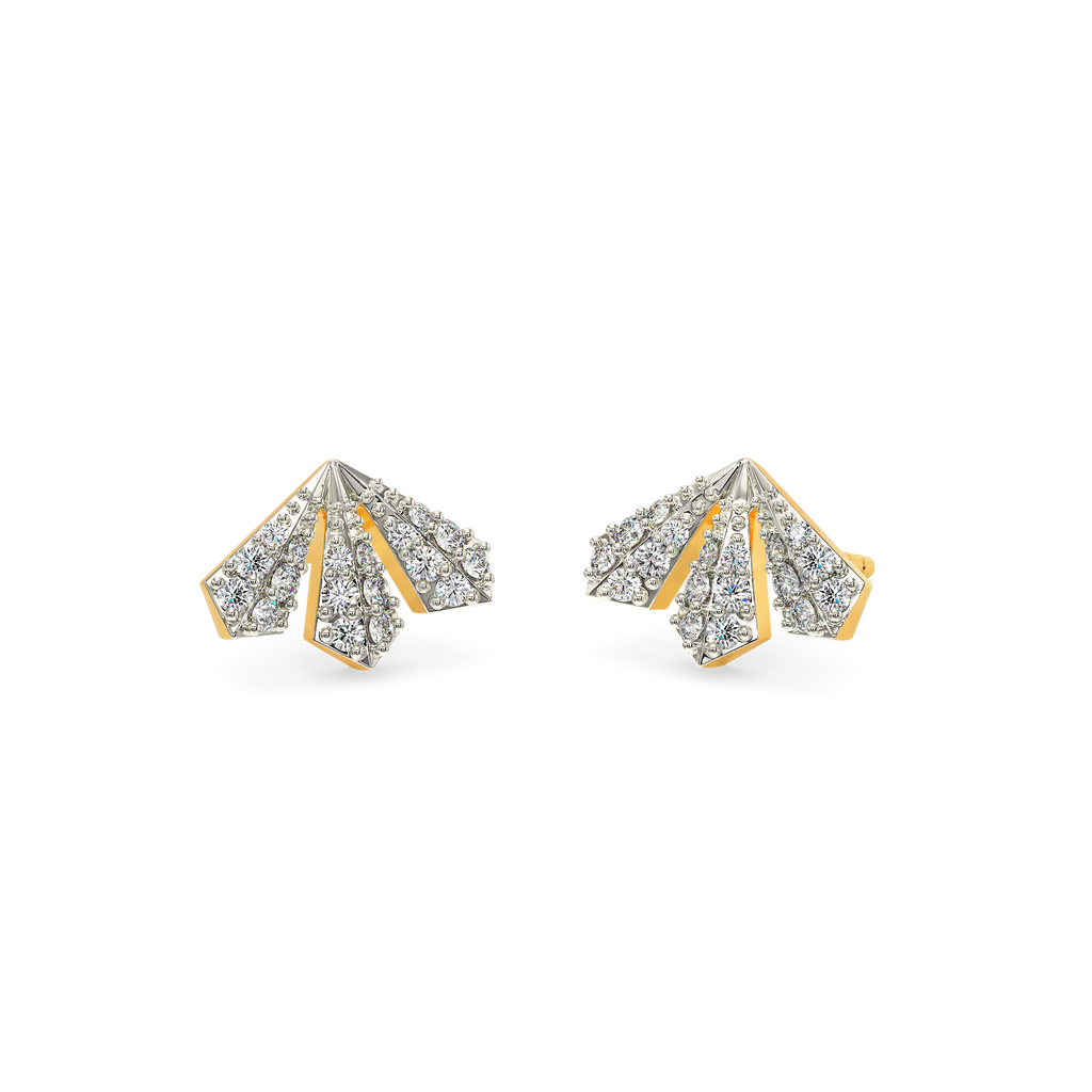 Party Sculptures Diamond Earrings