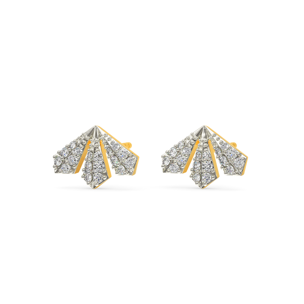 Party Sculptures Diamond Earrings