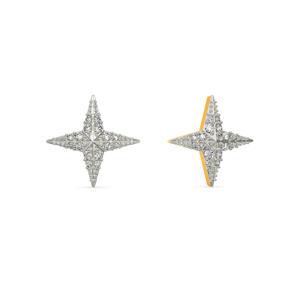 Make a Statement Diamond Earrings