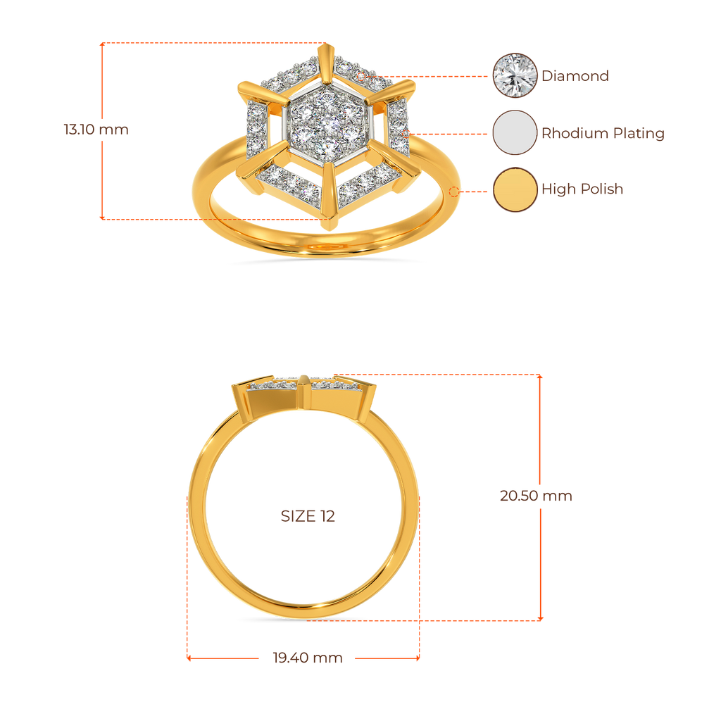Regal Charm Diamond Rings