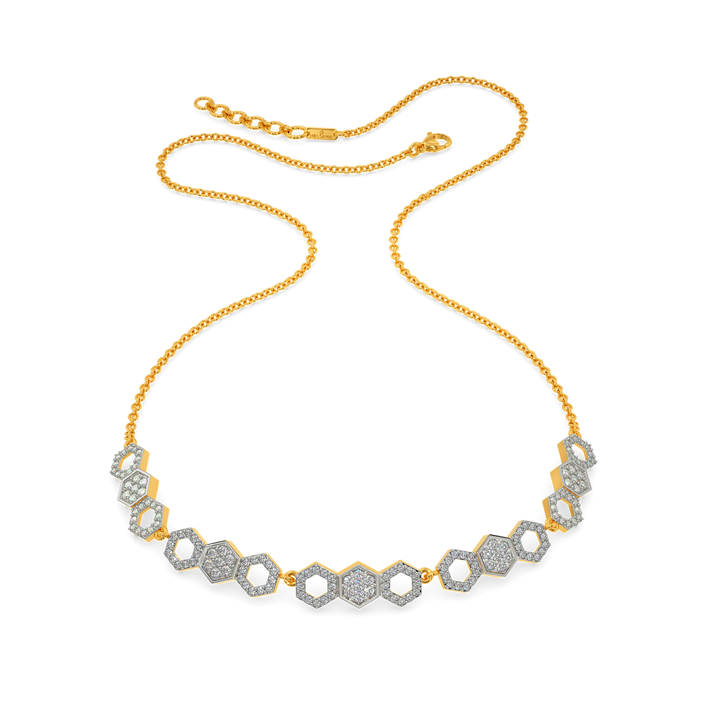 Regal Charm Diamond Necklaces