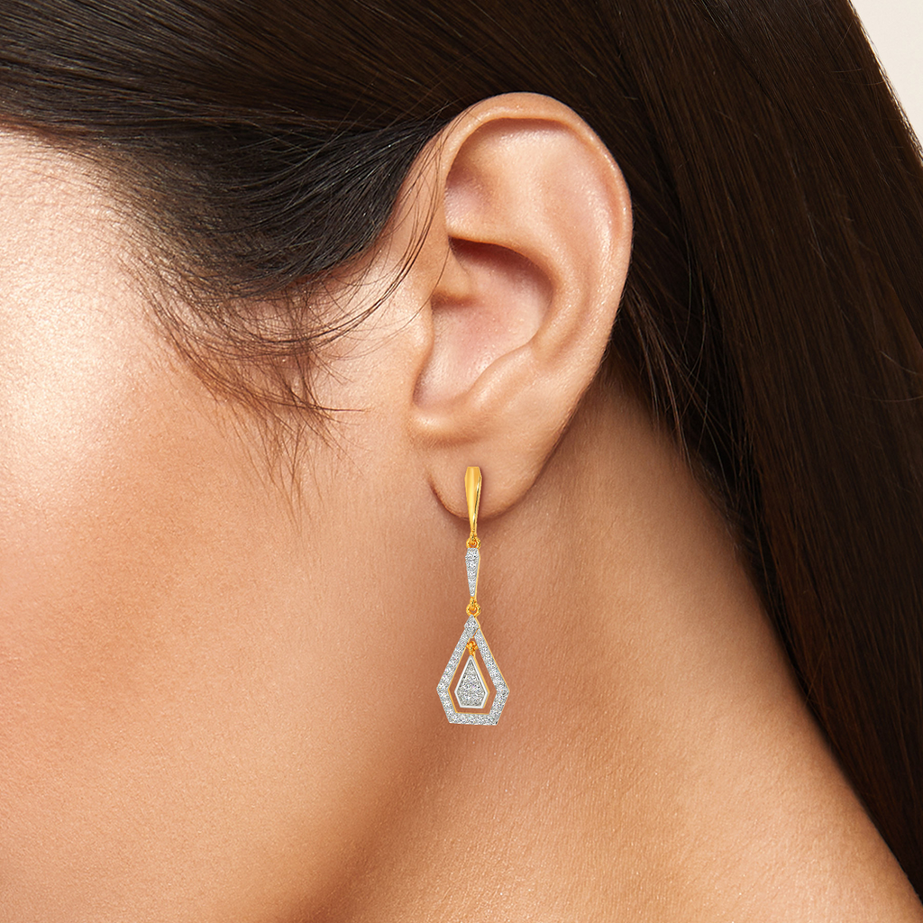 Regal Royal Diamond Earrings