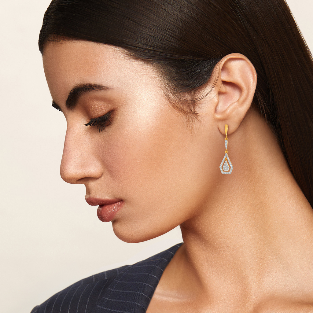 Regal Royal Diamond Earrings
