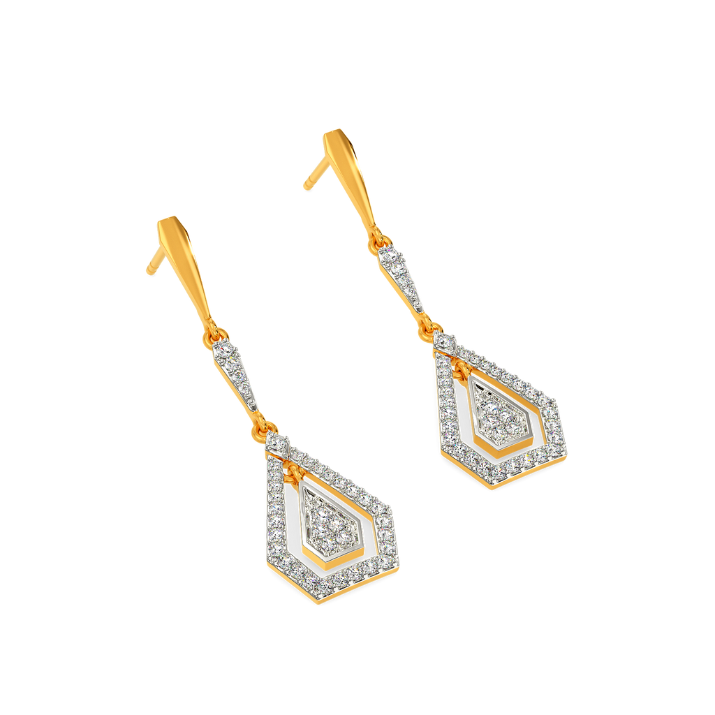 Regal Royal Diamond Earrings