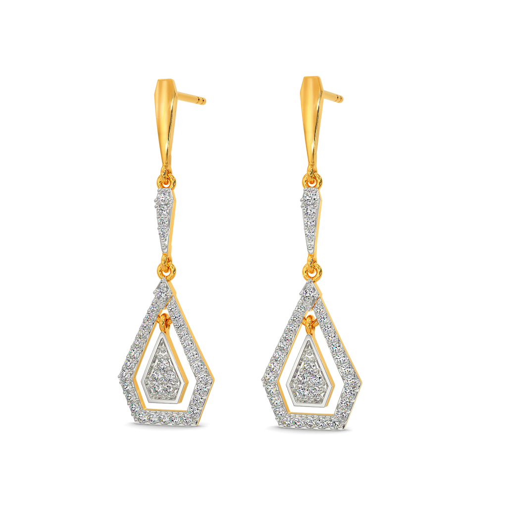 Regal Royal Diamond Earrings