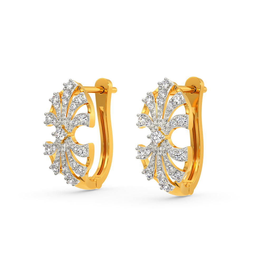 Touch of Royalty Diamond Earrings