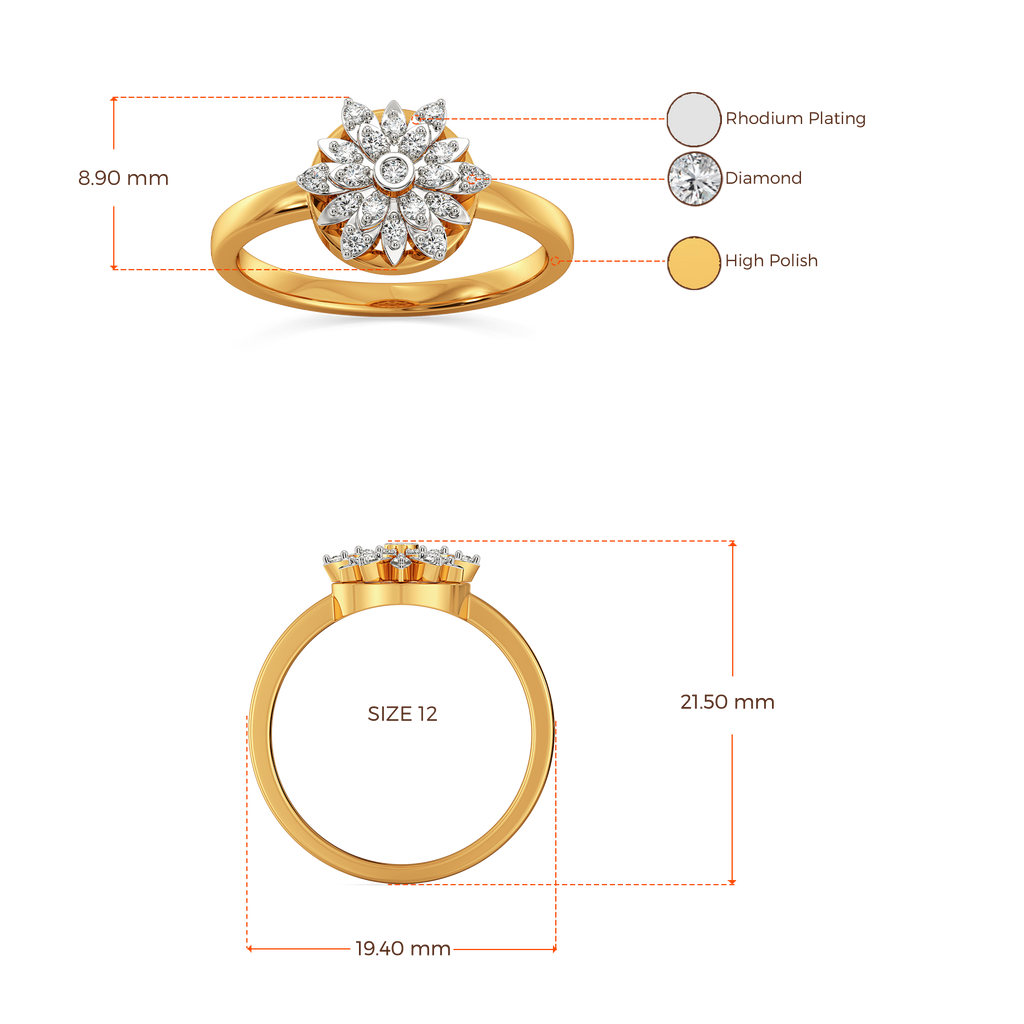Bloom Edit Diamond Rings