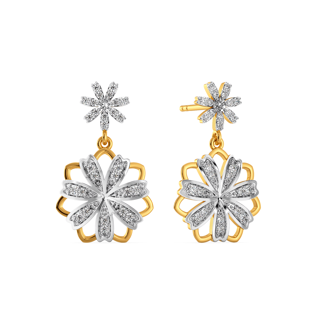 Twilight Garden Diamond Earrings