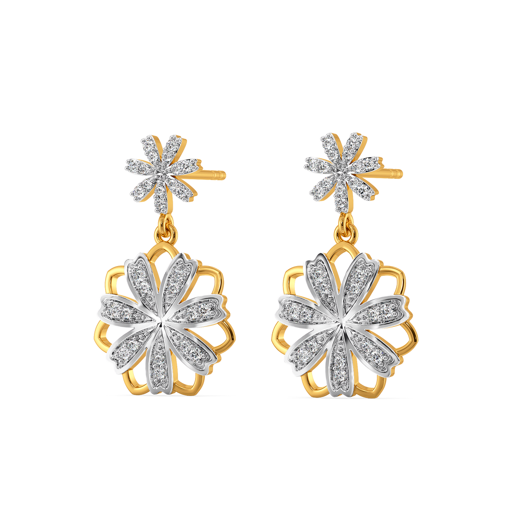 Twilight Garden Diamond Earrings