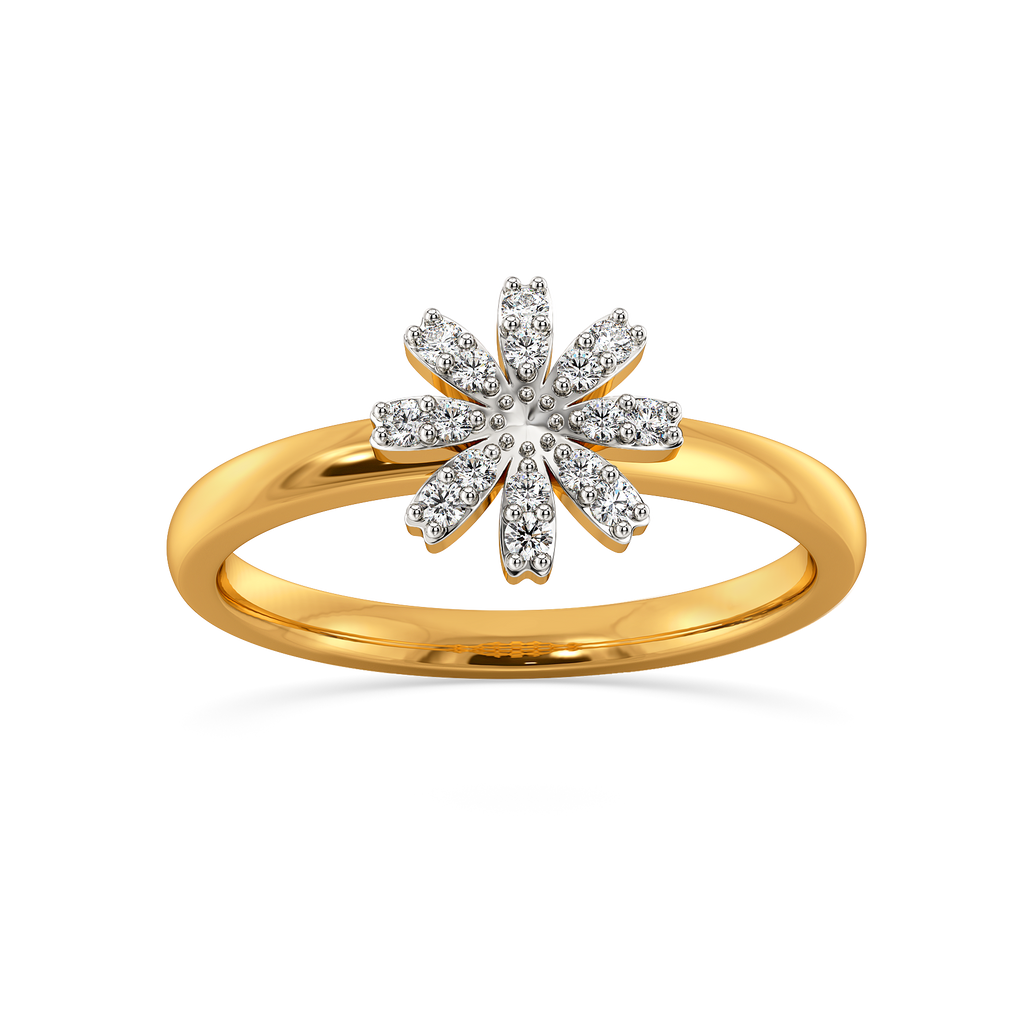 Twilight Garden Diamond Rings