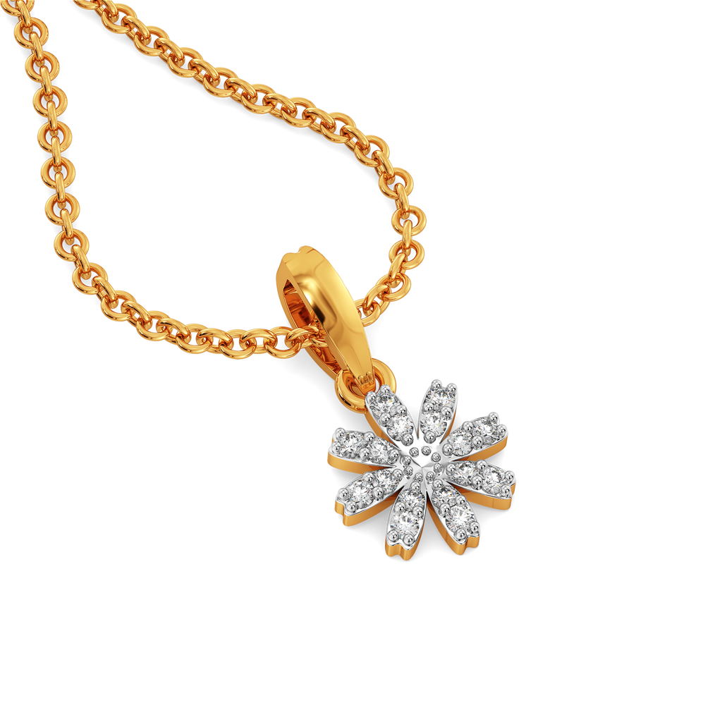 Twilight Garden Diamond Pendants