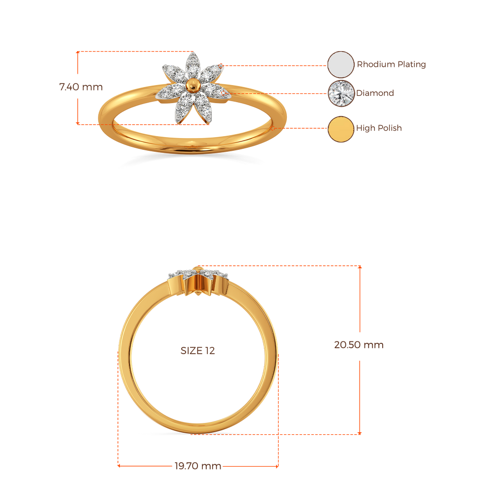 Botanic Glow Diamond Rings