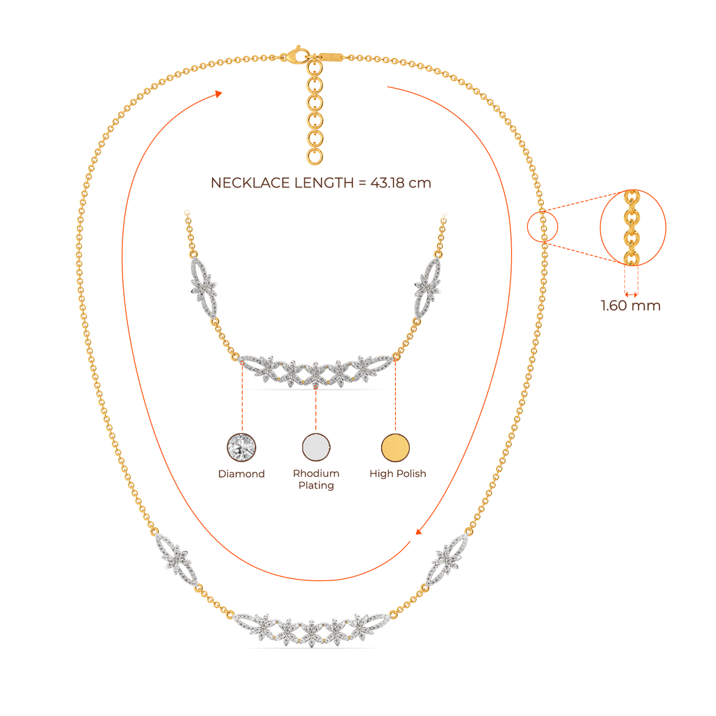 House of Bloom Diamond Necklaces