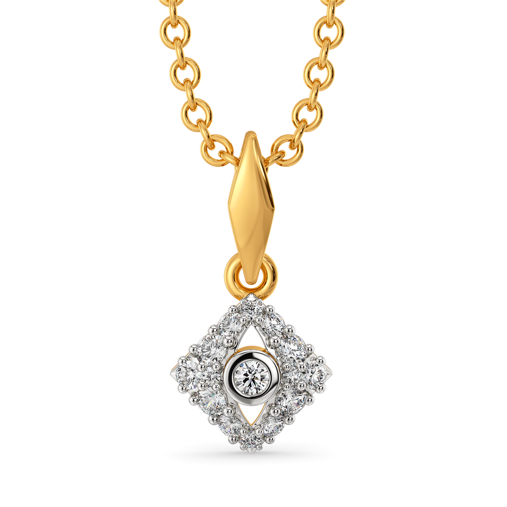 Jazz up in Cutouts Diamond Pendants